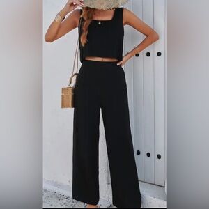 818 Alanna Two Piece Pants Set